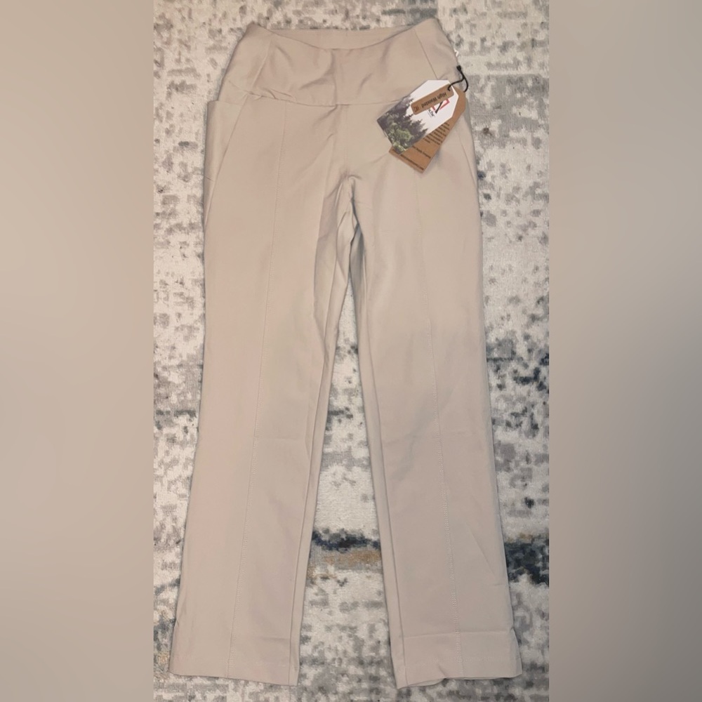 AVALANCHE Straight Leggings / Pant - Neutral Bone - Size US Small